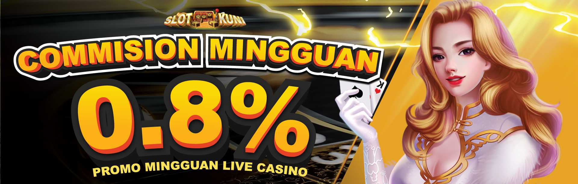 ROLLINGAN LIVE CASINO 0.8%