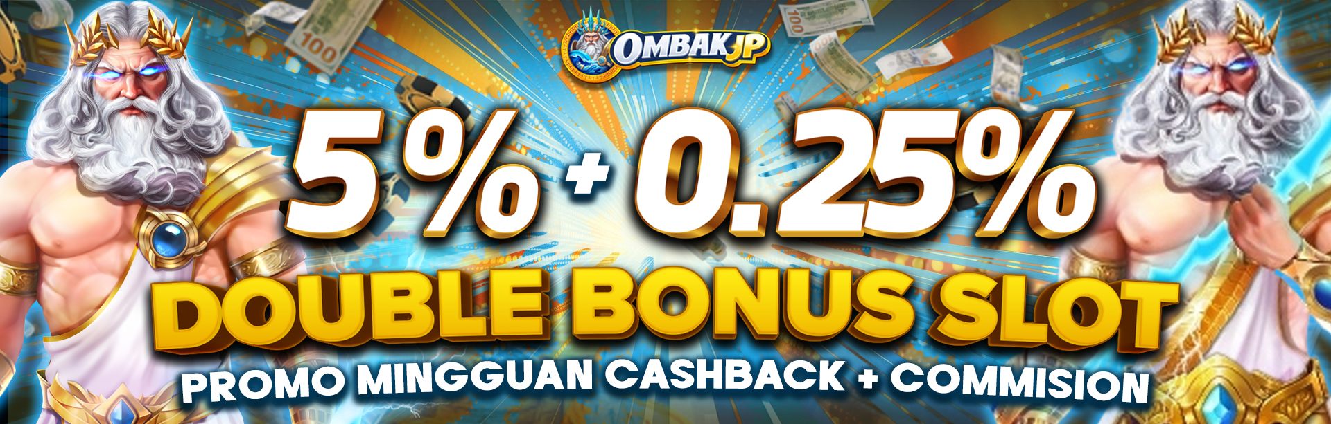 DOUBLE BONUS MINGGUAN SLOT