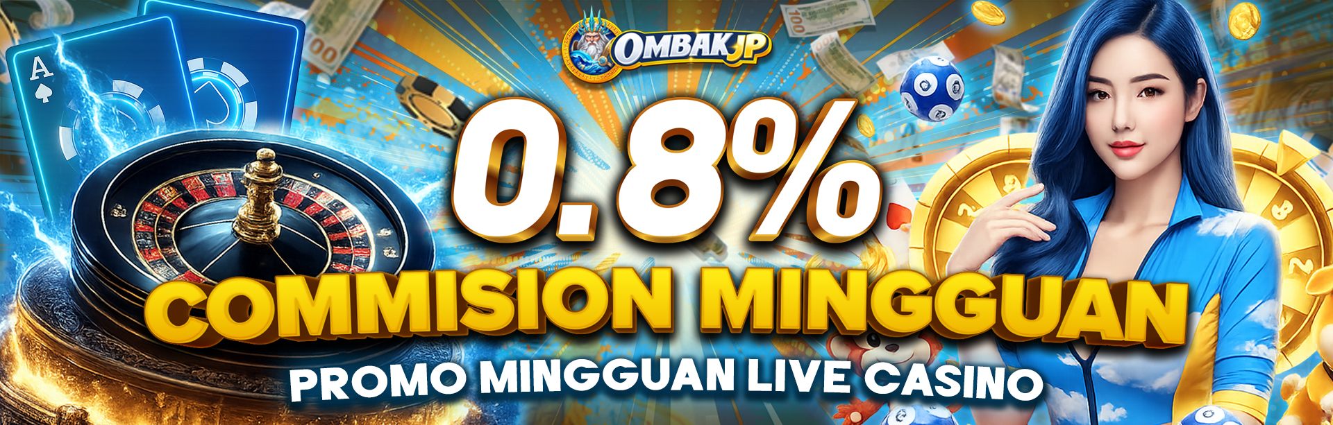 ROLLINGAN LIVE CASINO 0.8%