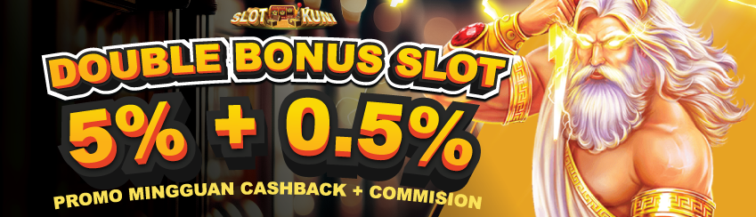 CASHBACK + ROLLINGAN MINGGUAN SLOT