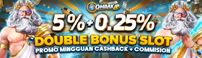 CASHBACK + ROLLINGAN MINGGUAN SLOT