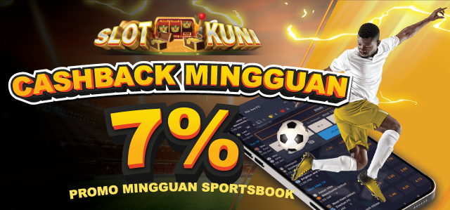 CASHBACK SPORT MINGGUAN 7%